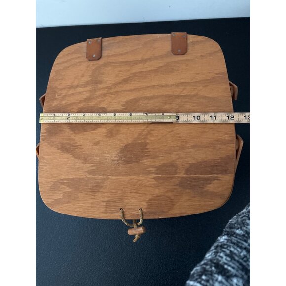 Longaberger 1989 Large Cake Basket Lined Including Insert & Liner - Picture 16 of 16